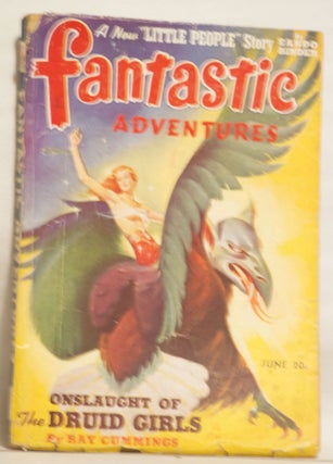 Item #H179 Fantastic Adventures June 1941 25¢ Vol. 3 No. 4. B. G. Davis