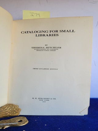 Cataloging for Small Libraries