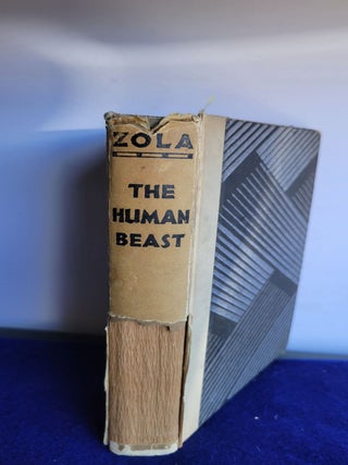 Item #K31 The Human Beast. Emile Zola
