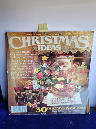 Item #K39 Better Home and Gardens Creative Ideas Christmas Ideas 1981. Better Home and Gardens