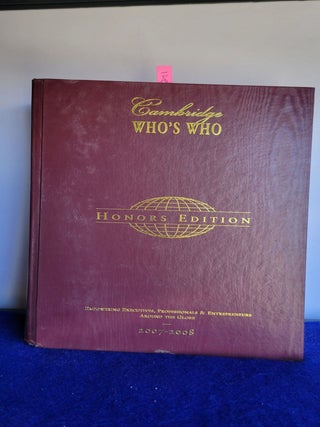 Item #L241 Cambridge Who's Who Honors Edition. Meredith Foster