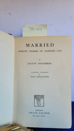 Married Twenty Stories of Married Life